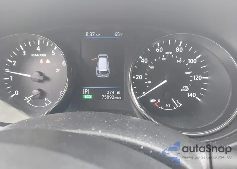 2020 Nissan Rogue Sv Fwd из США, поврежденный, VIN KNMAT2MT9LP510449